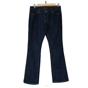 Michael Kors Cotton Blend Dark Wash Mid Rise Boot Cut Jeans 4